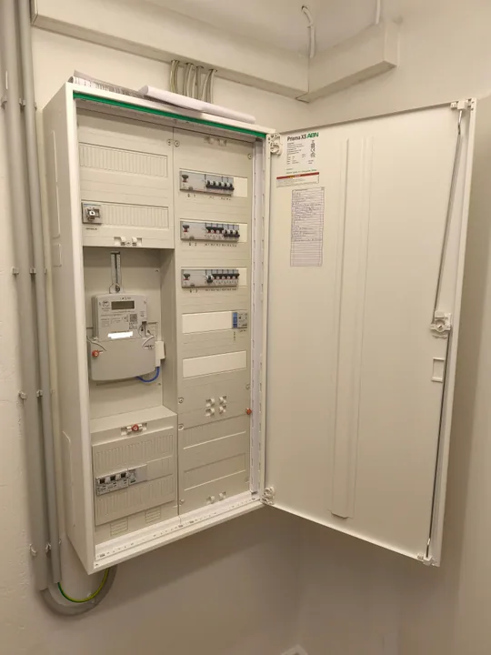 Zählerschrank modernisiert – Ansicht 1